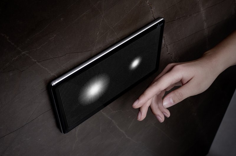 WC-Betätigungsplatten Viega Visign touchless in der hygienischen berührungslosen Variante