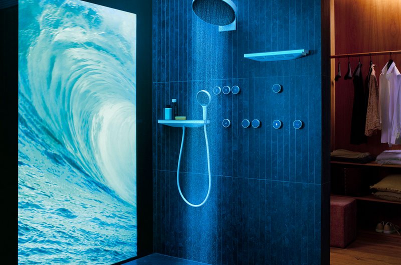 Digitales Duschsystem RainTunes von hansgrohe