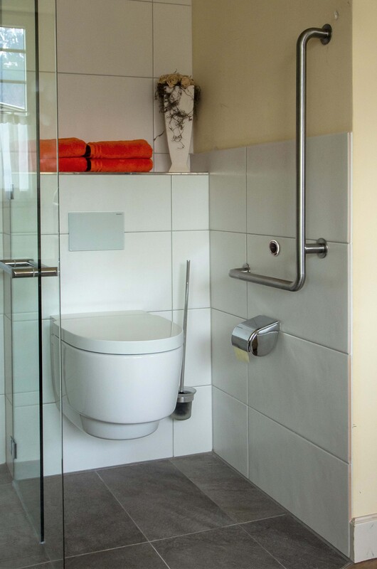 Dusch-WC mit Höhenanpassung. Foto: Peter Jagodic