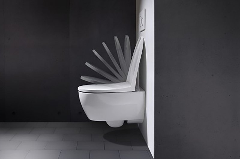 WC-Sitz von Geberit mit Absenkautomatik