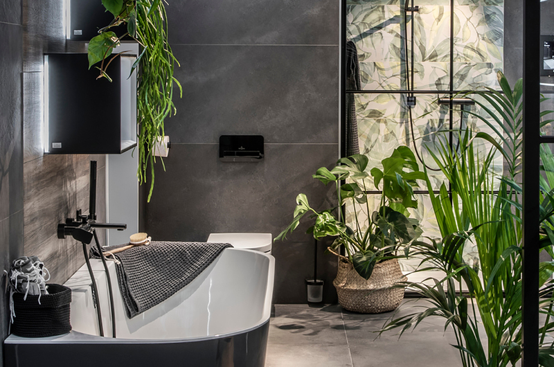 Pflanzen im Badezimmer