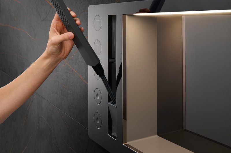 1jet-Handbrause des Duschelements Incava von Axor