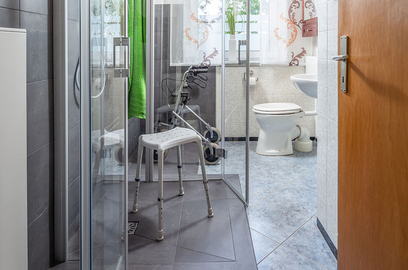 Barrierefreies BAdezimmer nach der Sanierung