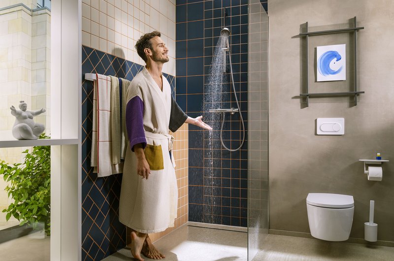 Dusch-WC als 2-in-1-Lösung für kleine Bäder