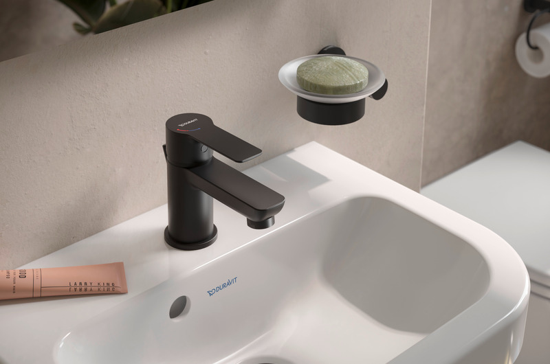 Waschbecken-Armatur der Komplattbadserie D-Code von Duravit